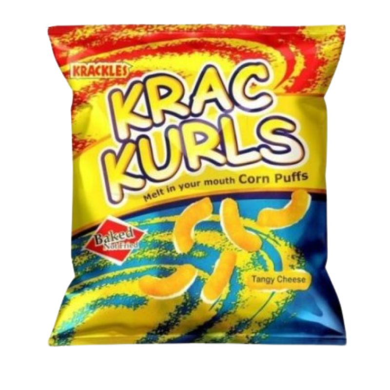 KRACKLES KRAC KURLS SNACK CHEESE 25G