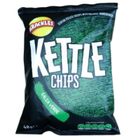 KRACKLES KETTLE SALSA VERDE CHIPS 40G