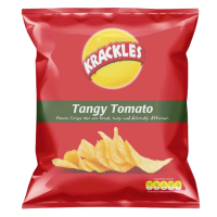 KRACKLES TANGY TOMATO CRISPS 125G