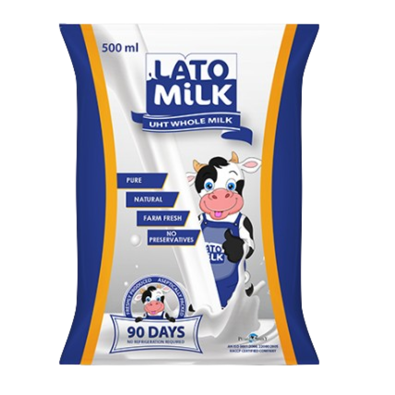 LATO ESL POUCH MILK LONGLIFE 500ML