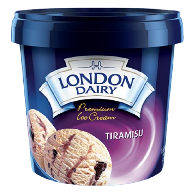 LONDON DAIRY TIRAMISU ICE CREAM 500ml 