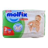 MOLFIX SIZE 3 PANTS MEDIUM 6.1-9Kgs 31Pcs