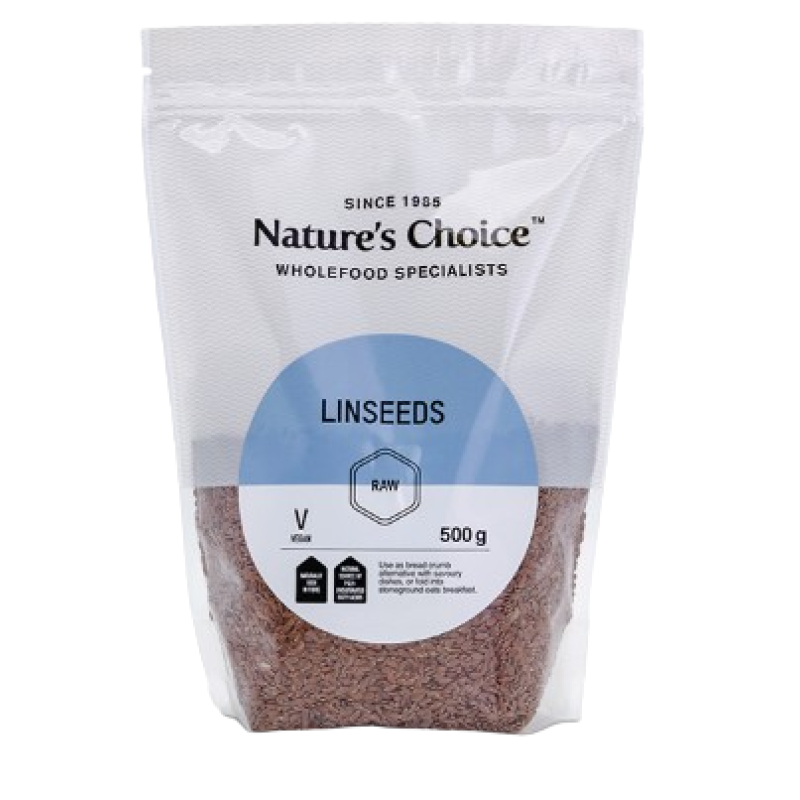 NATURE'S CHOICE LINSEEDS 500G