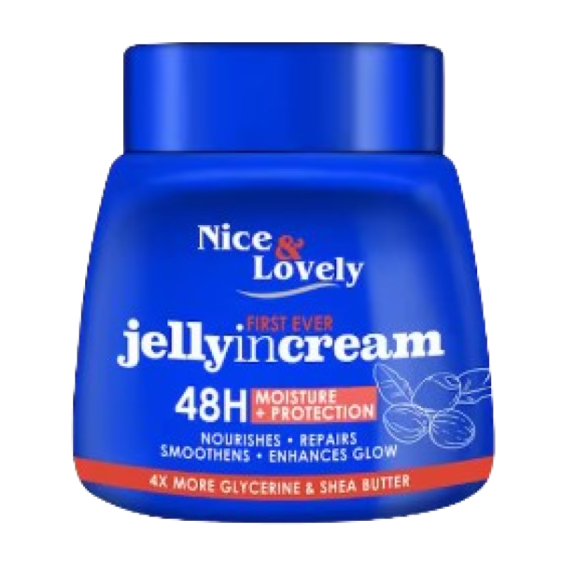 NICE AND LOVELY SHEA BUTTER JELLY IN CREAM 60ML