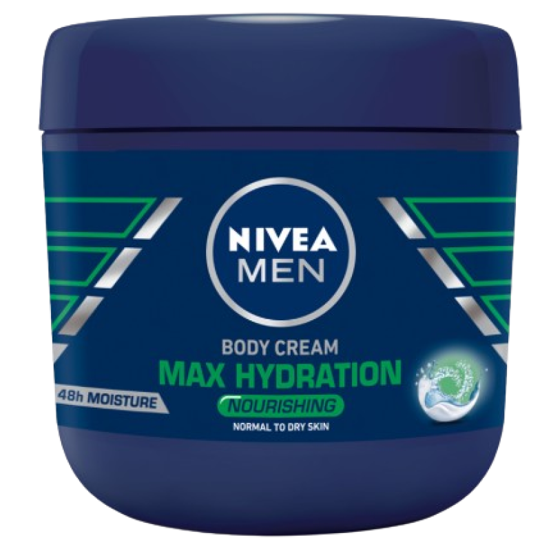 NIVEA MAX HYDRATION BODY CREAM 400ML