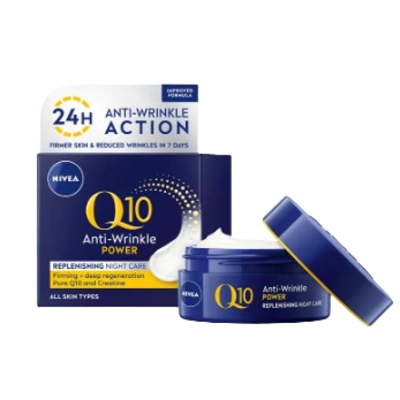 NIVEA ANTI-WRINKLE Q10 NIGHT CARE CREAM 50ML