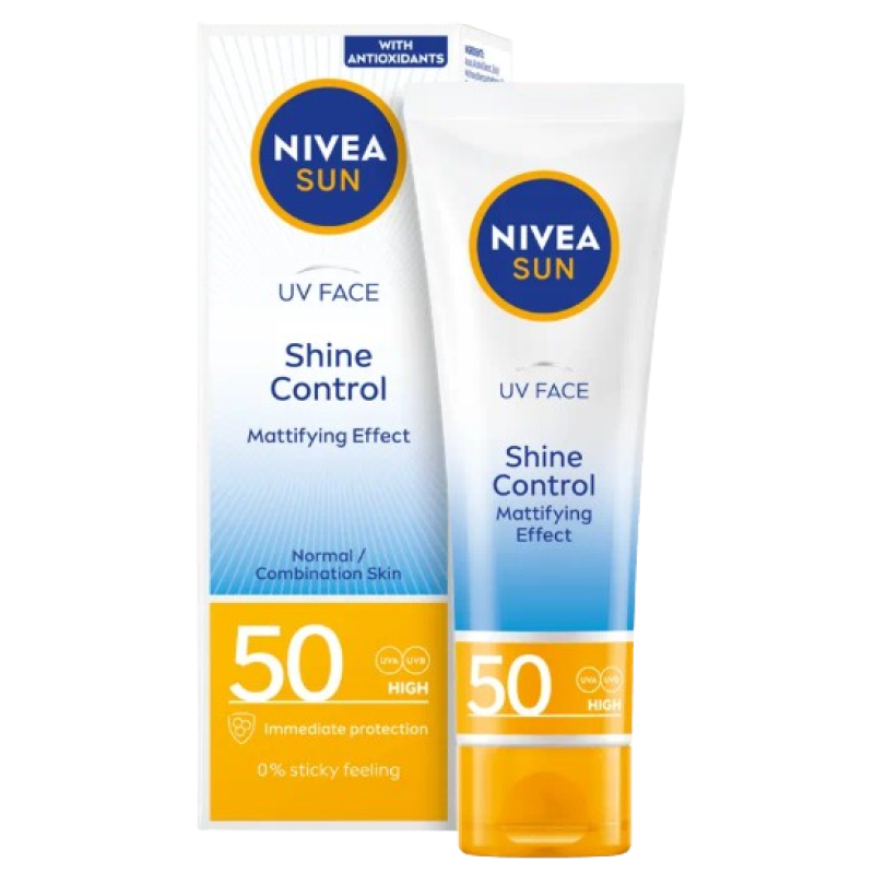 NIVEA SHINE CONTROL SUNSCREEN CREAM SPF 50