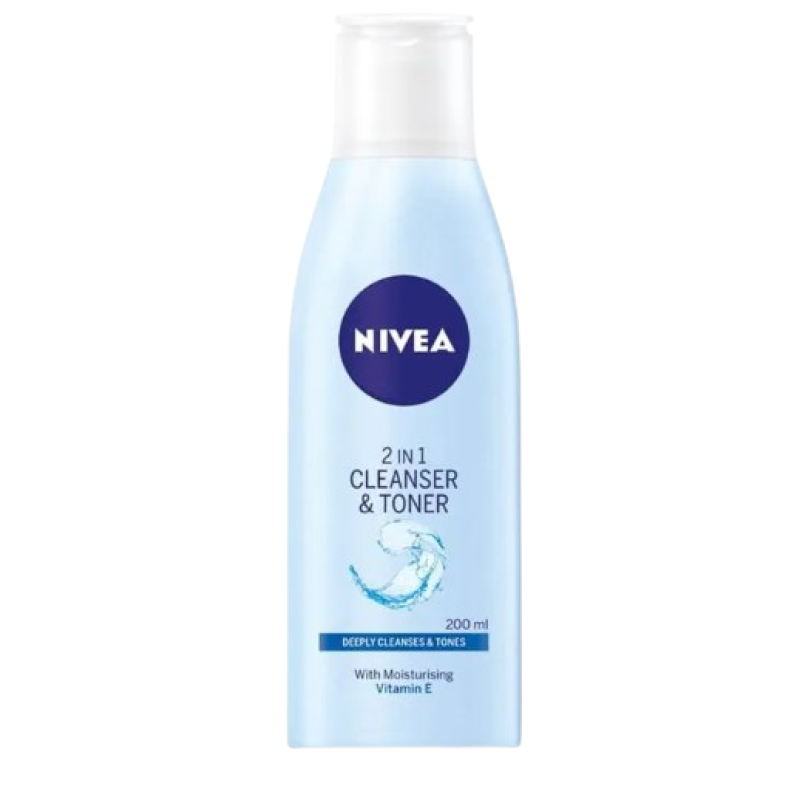 NIVEA 2 IN 1 TONER AND CLEANSER 200 ML