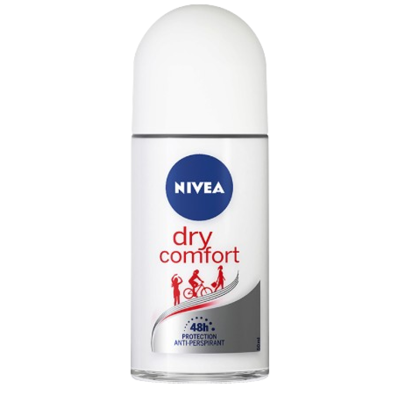 NIVEA DEO DRY COMFORT ROLL ON 25ML FOR WOMEN