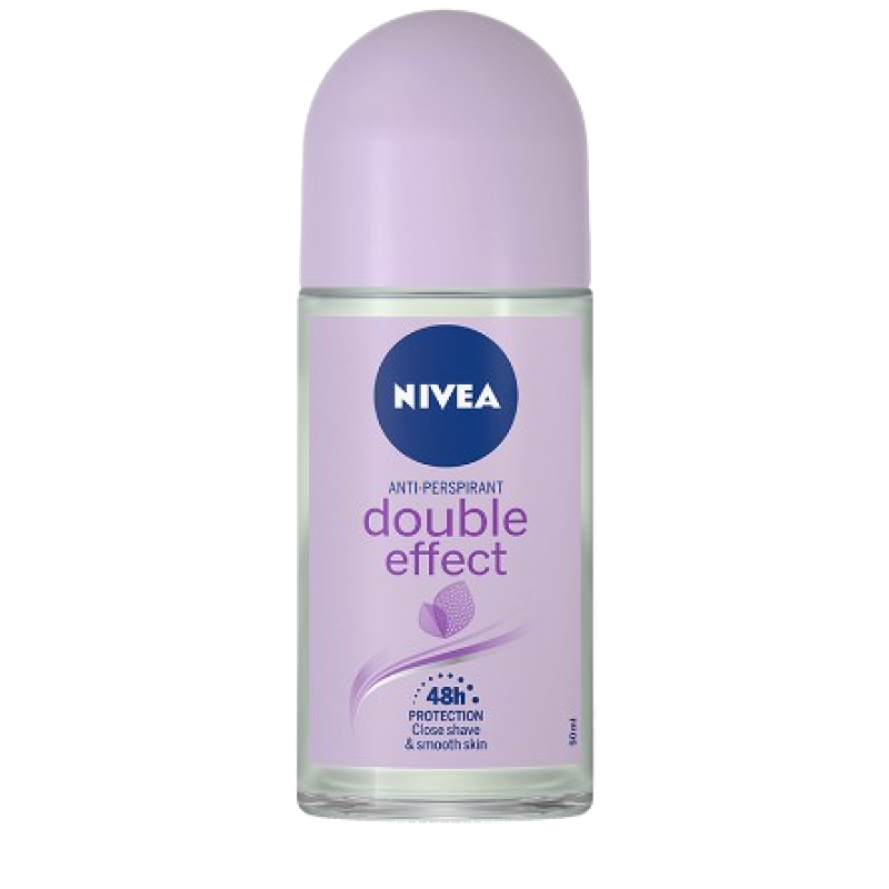 NIVEA 50ML DOUBLE EFFECT ROLL-ON FOR WOMEN