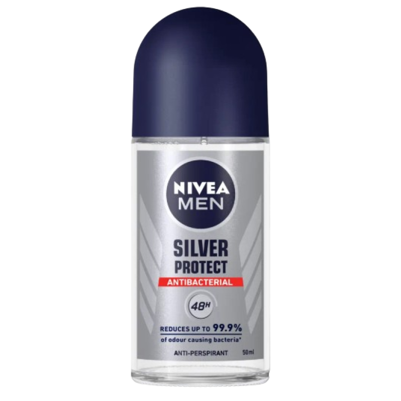 NIVEA DEO MEN SILVER PROTECT ROLL ON 50ML