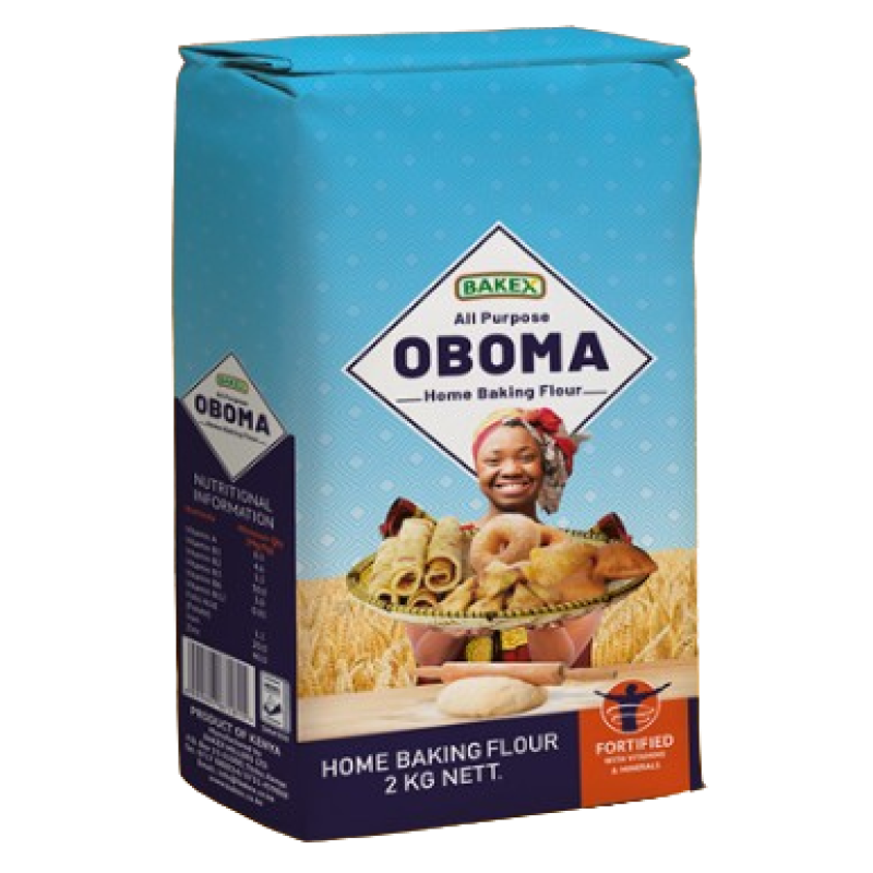 OBOMA WHEAT BAKING FLOUR 2KG