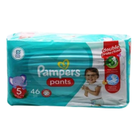 PAMPERS SIZE 5 JUNIOR PANTS 12-18Kgs 46Pcs