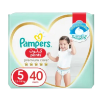 PAMPERS SIZE 5 JUNIOR PANTS 12-18Kgs 40Pcs