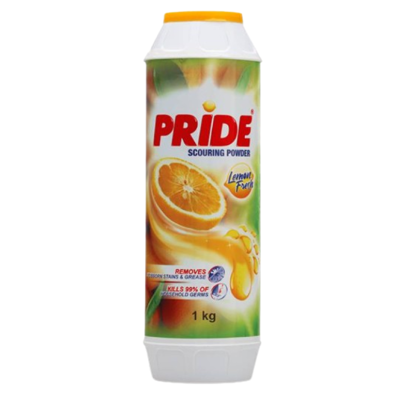 PRIDE LEMON SCOURING POWDER 1KG