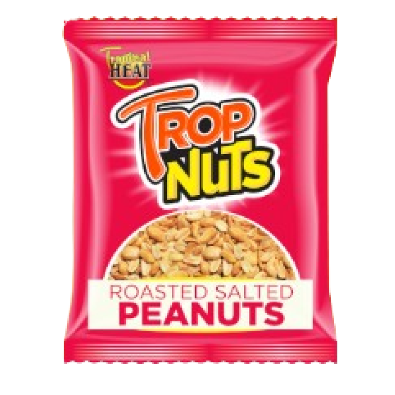 TROPICAL HEAT ROASTED SALTED PEANUTS 150G