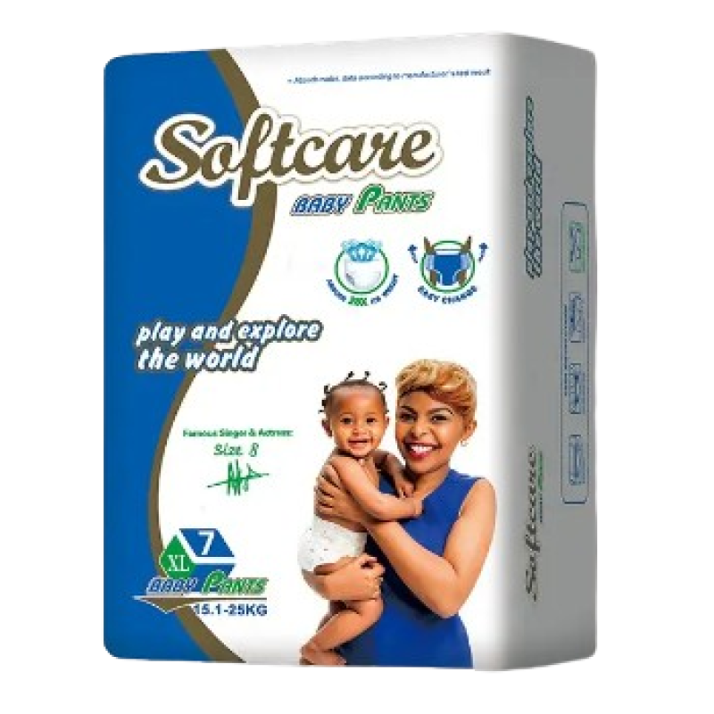 SOFTCARE PANTS LARGE 15.1-25Kgs 7Pcs