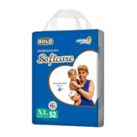 SOFTCARE GOLD XL DIAPERS 15.1-25Kgs 52Pcs