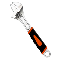 SOFT GRIP ADJUSTABLE WRENCH