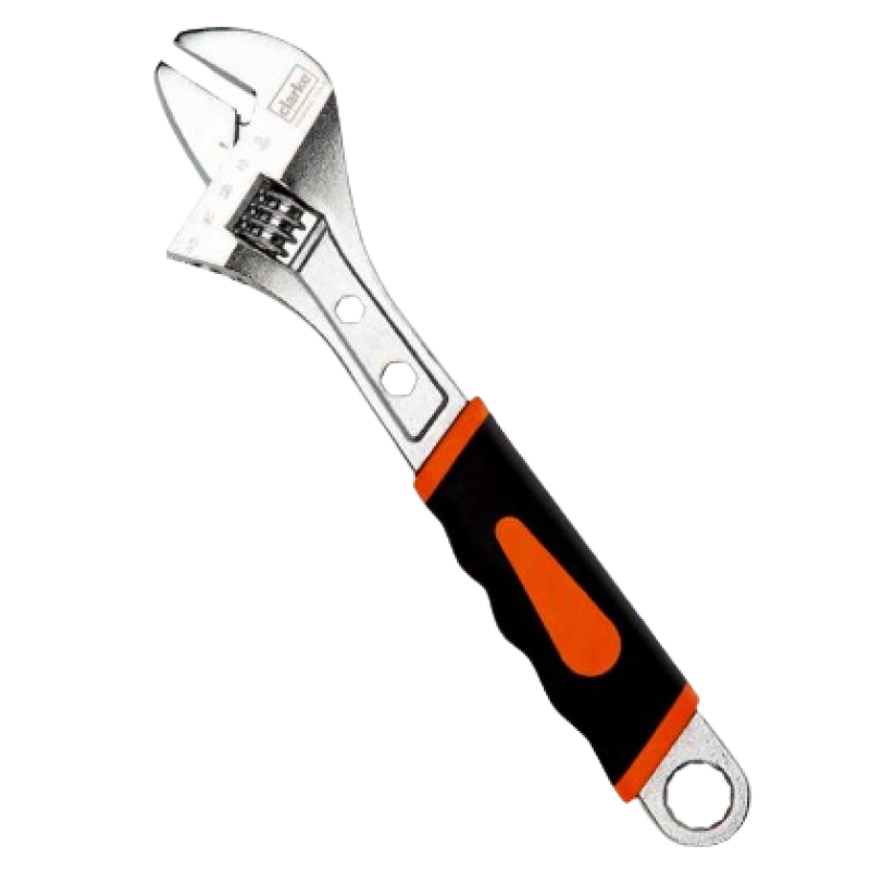 SOFT GRIP ADJUSTABLE WRENCH