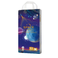 SOFTCARE SPACE DIAPERS XL 15.1-25Kgs 36Pcs