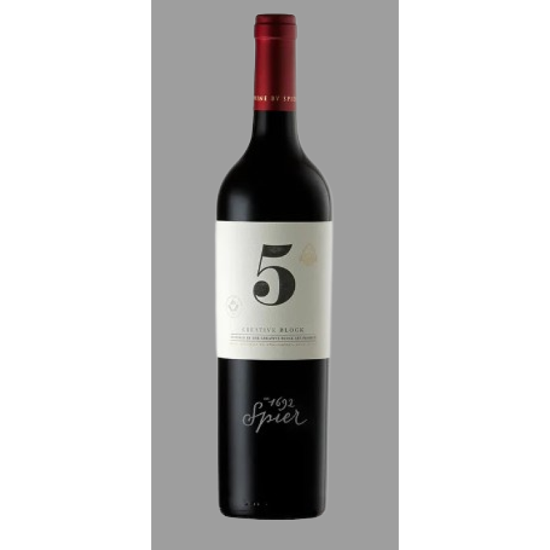 SPIER CREATIVE BLOCK 5 WINE 750ML