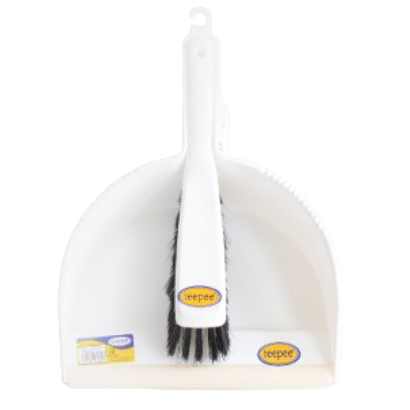 TEEPEE MARBLE DUSTPAN+BRUSH F12