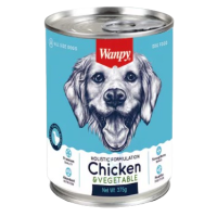 WANPY DOG FOOD CHICKEN & VEGETABLES 375G