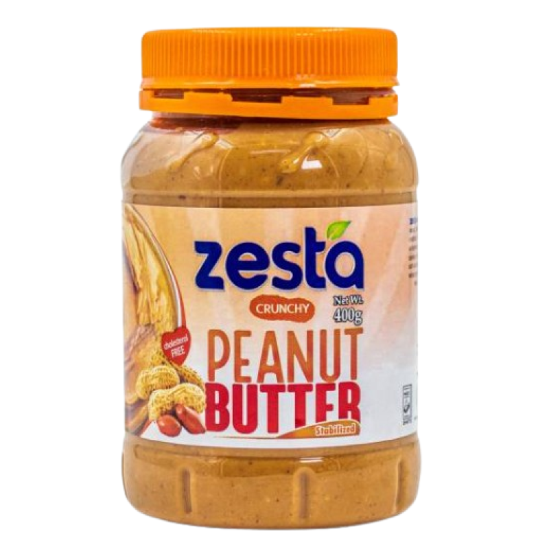 ZESTA CRUNCHY PEANUT BUTTER 400G