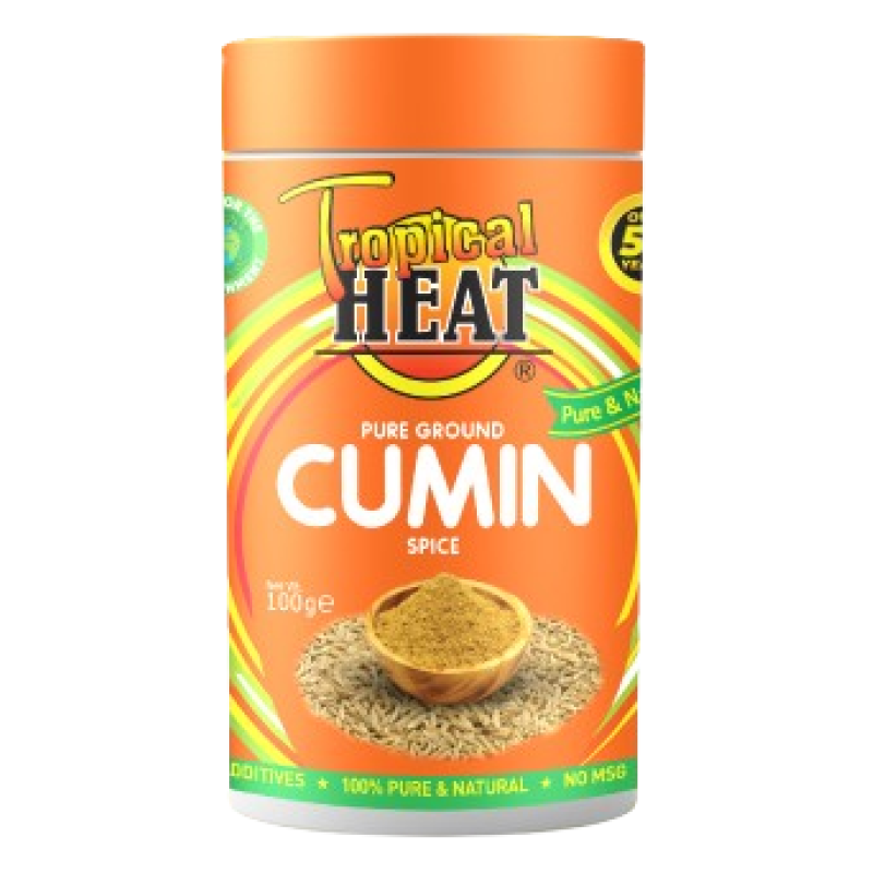 TROPICAL HEAT CUMIN SPICE GROUND 100G