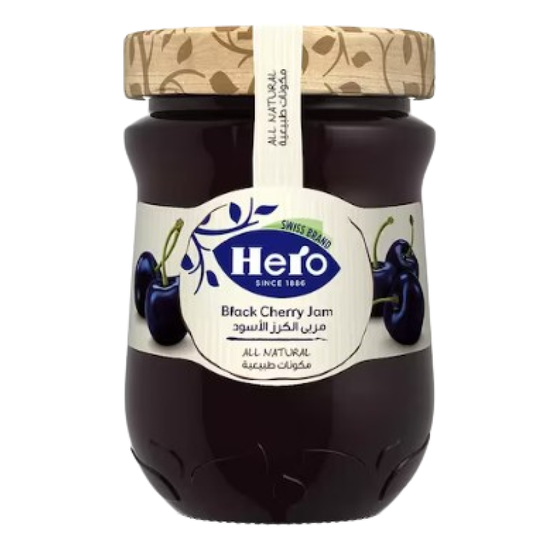 HERO BLACK CHERRY JAM 350G