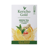 Kericho Gold Green Tea, Lemon, Orange and Ginger Cold Brew 12's 30g
