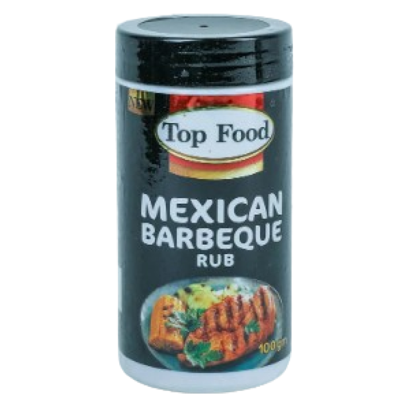 TOP FOOD AMERICAN BARBEQUE RUB 100G 