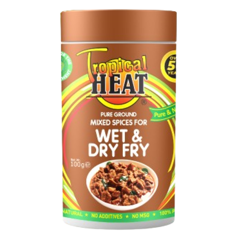 TROPICAL HEAT MIXED SPICE FOR  WET AND DRY FRY 