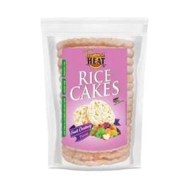 TROPICAL HEAT FRUIT CHUTNEY RICE CAKES 150G	