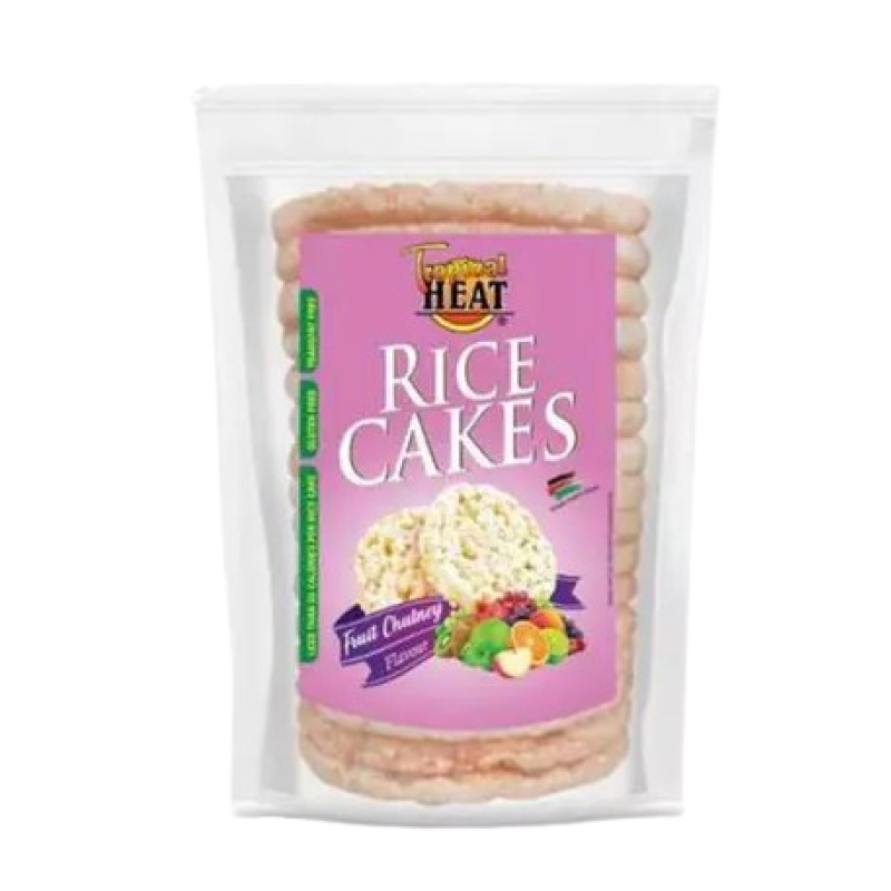 Tropical Heat Rice Cakes Fruit Chutney 150g