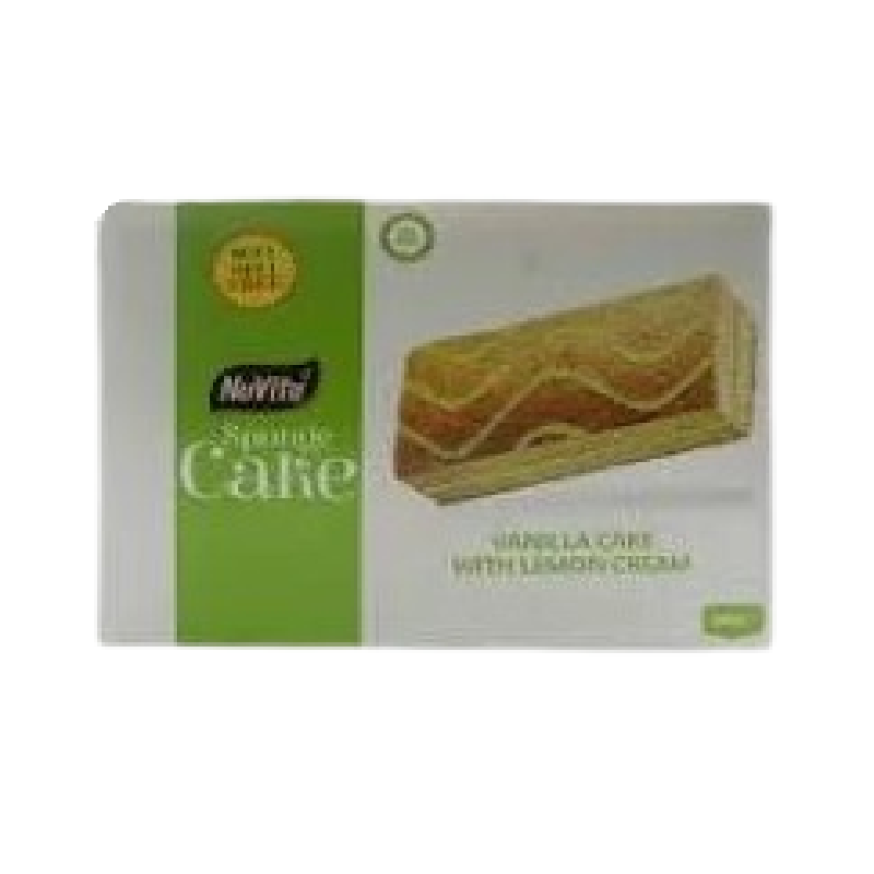 Nuvita Vanilla Sponge Cake with Lemon Cream 200g