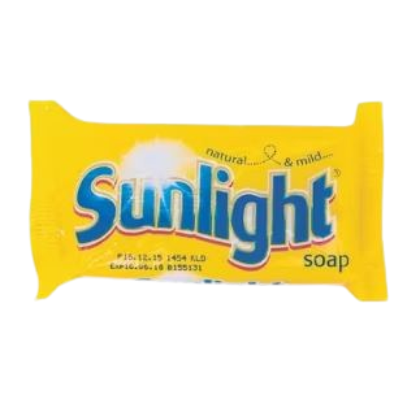 SUNLIGHT BAR SOAP DETERGENT YELLOW 175G