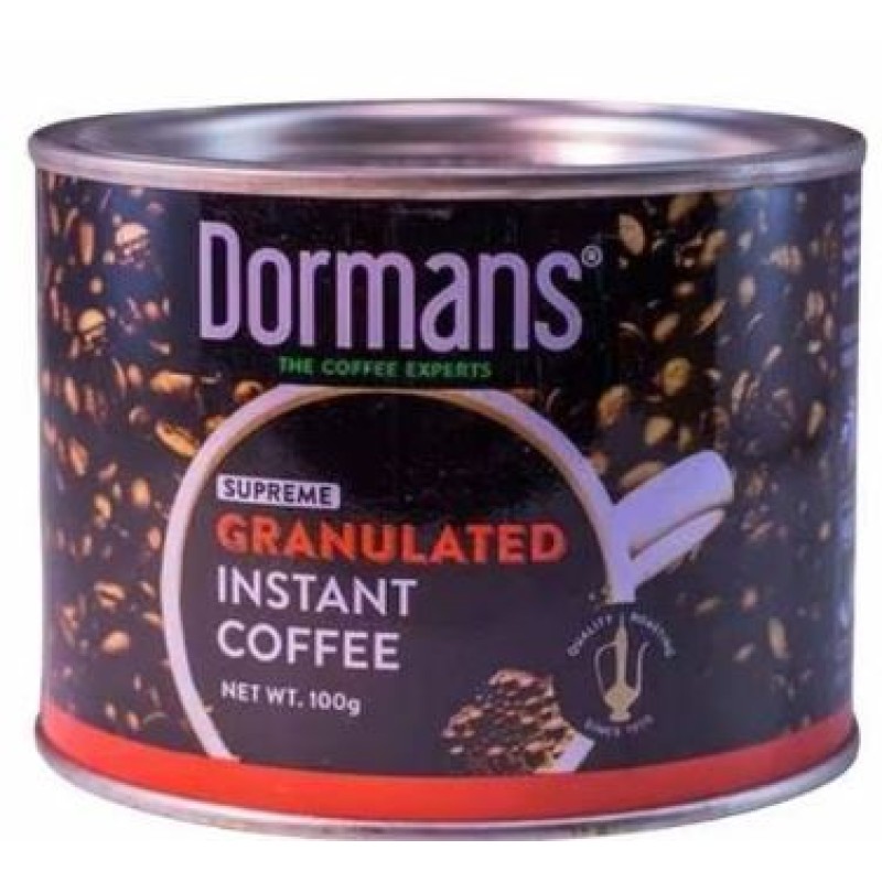 DORMANS 100G SUPREME GRANULATED INSTANT COFFEE