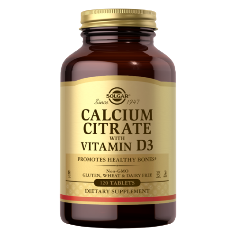 Silgar Calcium Citrate with Vitamin D3 Tabs 120's                           