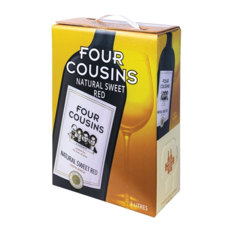 FOUR COUSINS SWEET RED 3 LITRES