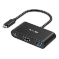 ANKER A8339HA1 POWER EXPAND 3-IN-1 USB-C HUB ADAPTOR