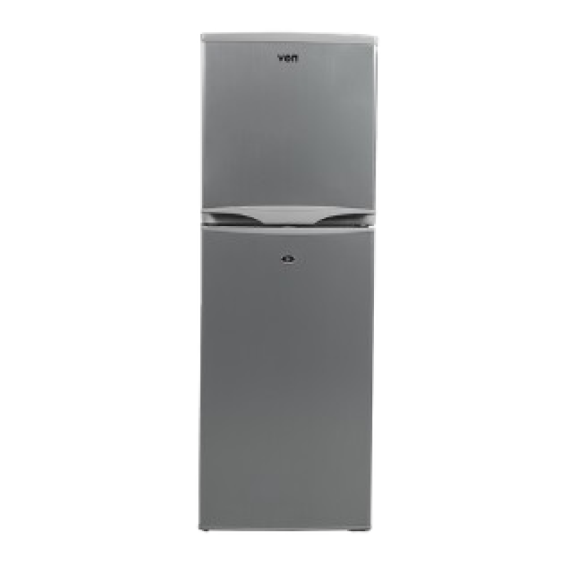 VON VART-22DHS DOUBLE DOOR FRIDGE 134L - SILVER