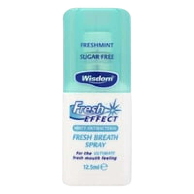 WISDOM FRESH MINT FRESH BREATH SPRAY 12.5ML