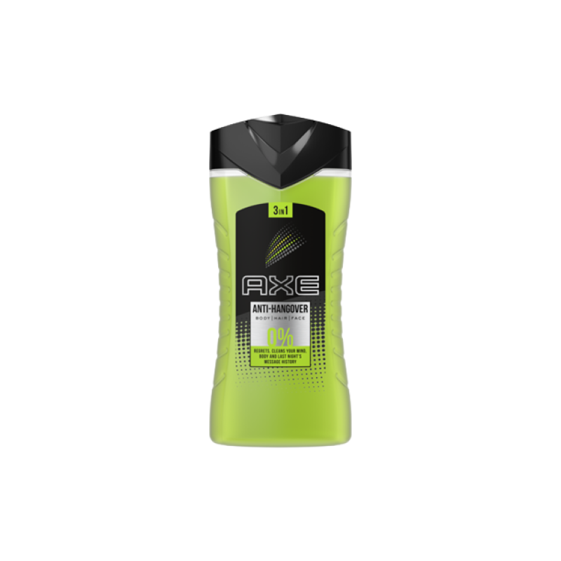 AXE BODY WASH ANTI HANG OVER 250ML