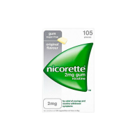 Nicorette gum original 2mg 105s