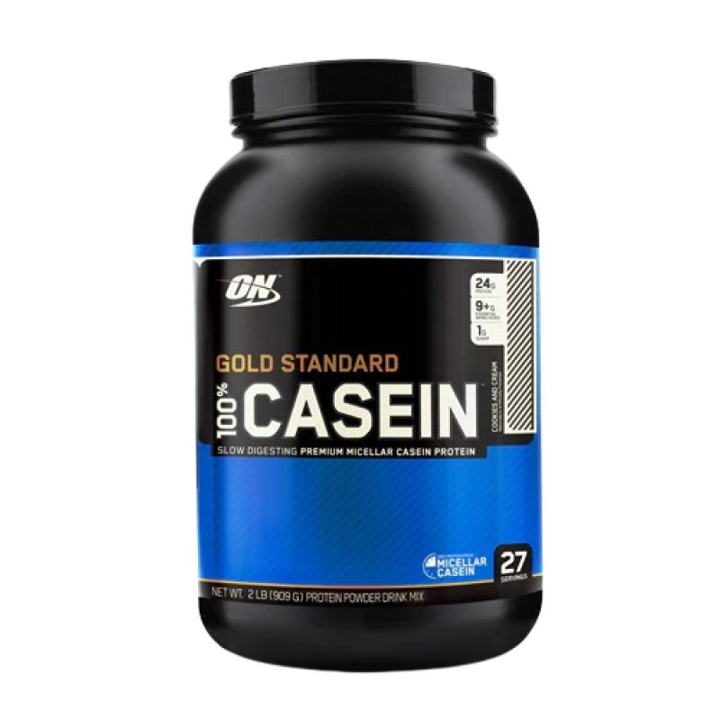 OPTIMUM NUTRITION GOLD STANDARD 100% CASEIN COOKIES & CREAM 2LBS(909G)