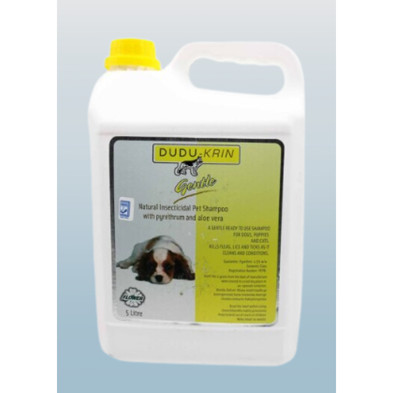 DUDU KRIN GENTLE PET SHAMPOO 5L