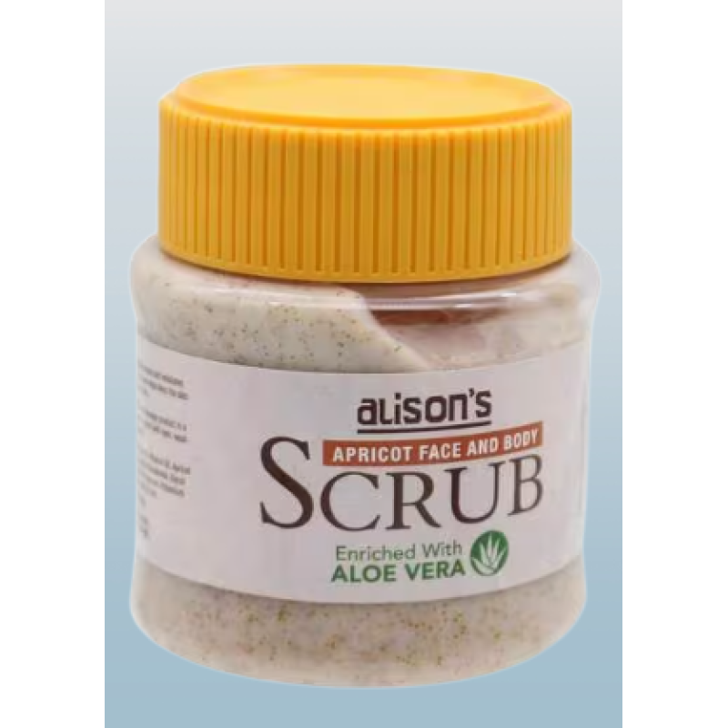 ALISONS APRICOT BODY SCRUB 200G