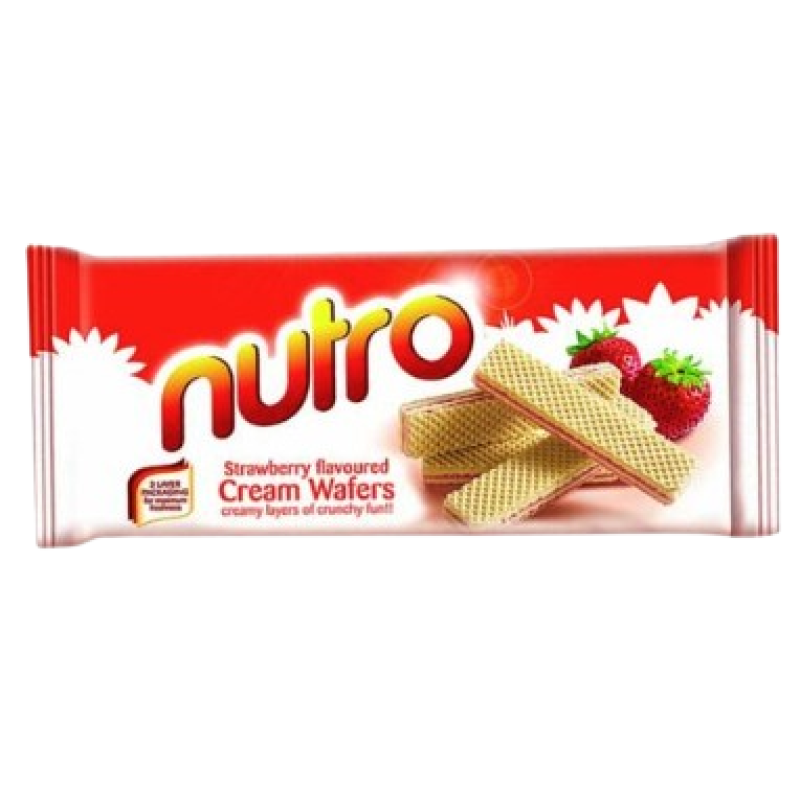 NUTRO STRAWBERRY CREAM WAFER 150G